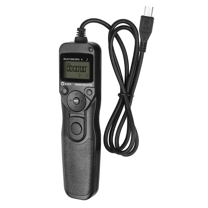 RM-VPR1 LCD Timer Remote Control Shutter Release for Sony Alpha A6000 A7 A7II A7III A7R A58 A6500 A6300 A3000 A7RII A7III Camera
RM-VPR1 LCD Timer Remote Control Shutter Release for Sony Alpha A6000 A7 A7II A7III A7R A58 A6500 A6300 A3000 A7RII A7III Camera
