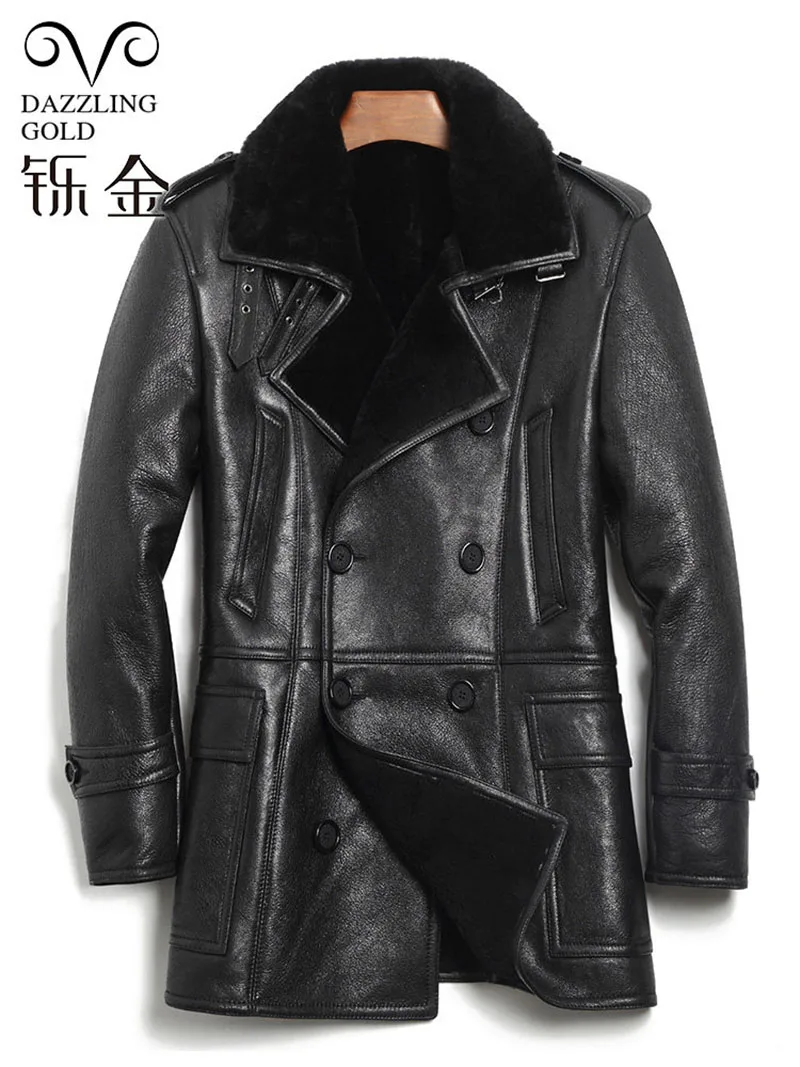 100% Genuine leather sheepskin men coat real sheep fur coat for men high quality fashion coat in winter new arrival
100% Genuine leather sheepskin men coat real sheep fur coat for men high quality fashion coat in winter new arrival