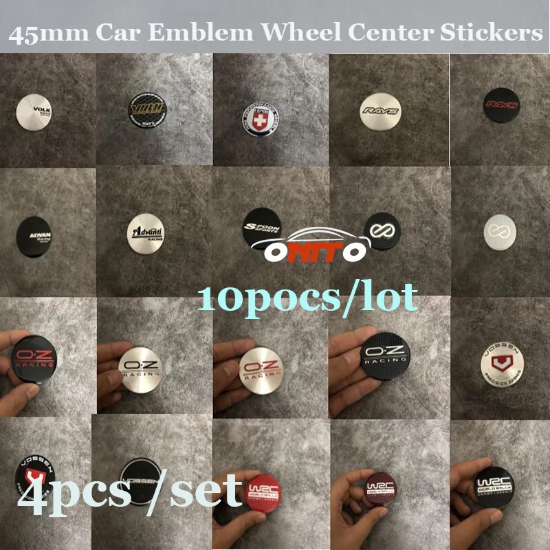45mm Car Wheel hub Sticker Auto Wheel Center Label Car logo Emblem Rims Wheels fit all car series 3D decal 10pcs/lot
45mm Car Wheel hub Sticker Auto Wheel Center Label Car logo Emblem Rims Wheels fit all car series 3D decal 10pcs/lot