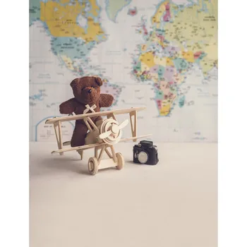 TR Children Baby Photography Backdrop Props World Map Theme Photo Studio Backgrounds Wood Airplane Bear Decor Indoor Backgrounds
TR Children Baby Photography Backdrop Props World Map Theme Photo Studio Backgrounds Wood Airplane Bear Decor Indoor Backgrounds