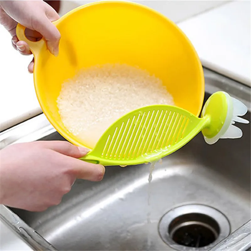 1Pc Random Colors Rice Wash Gadget Noodles Spaghetti Beans Colanders & Strainers Kitchen Fruit&Vegetable Cleaning Tool
1Pc Random Colors Rice Wash Gadget Noodles Spaghetti Beans Colanders & Strainers Kitchen Fruit&Vegetable Cleaning Tool