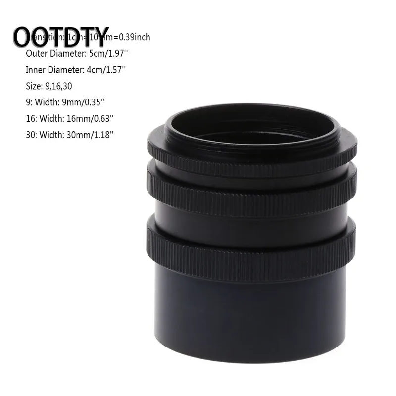 OOTDTY Camera Filter M42 Macro Extension Tube Ring Camera Lens Adapter Metal 42mm Screw Mount Set New
OOTDTY Camera Filter M42 Macro Extension Tube Ring Camera Lens Adapter Metal 42mm Screw Mount Set New