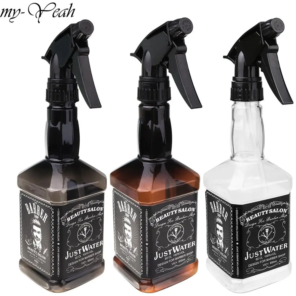650ml Refillable Sprayer Bottle Portable Oil Liquid Empty Bottles Atomizer Barber Hairdressing Tools 3 Colors To Choose
650ml Refillable Sprayer Bottle Portable Oil Liquid Empty Bottles Atomizer Barber Hairdressing Tools 3 Colors To Choose