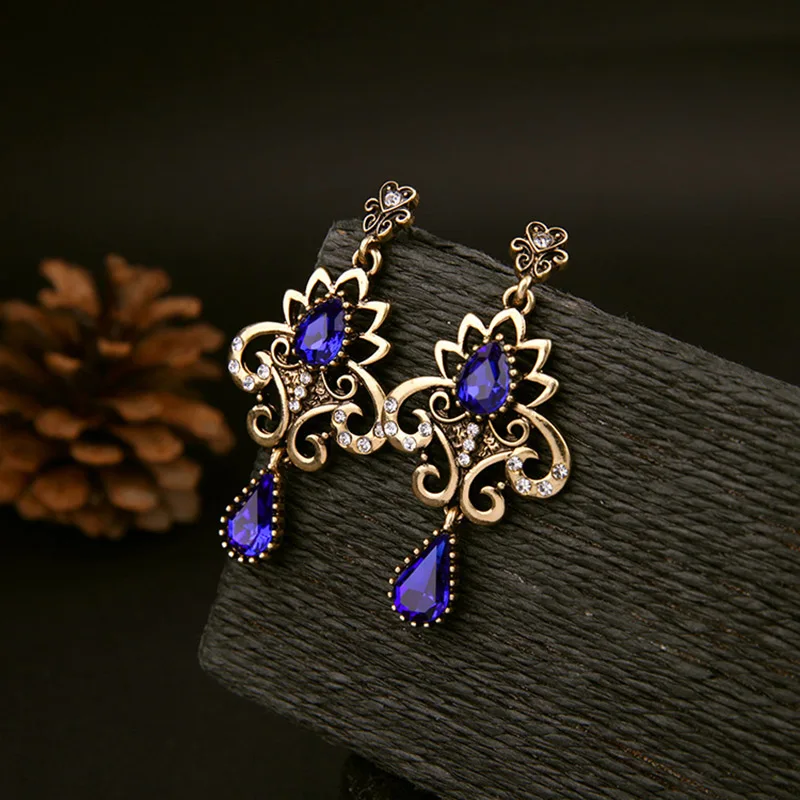 Bohemia Antique Flower Drop Earrings Women Carved Stone Fashion Water Pendants Dangle Earring Jewelry
Bohemia Antique Flower Drop Earrings Women Carved Stone Fashion Water Pendants Dangle Earring Jewelry