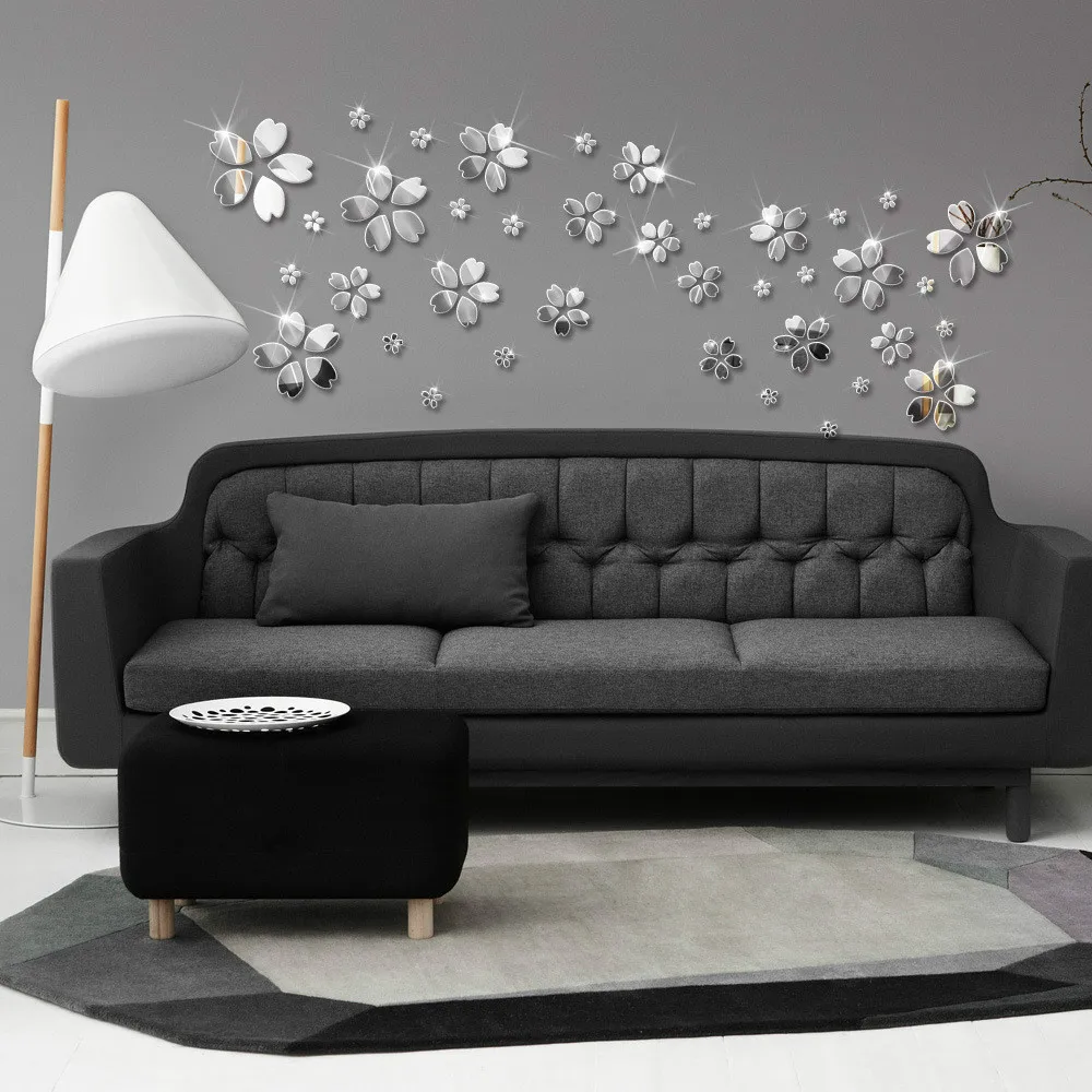 Creative 3D stickers acrylic stickers silver heart-shaped petals wall mirror sticker , mirror wall stickers,10pcs/lot
Creative 3D stickers acrylic stickers silver heart-shaped petals wall mirror sticker , mirror wall stickers,10pcs/lot