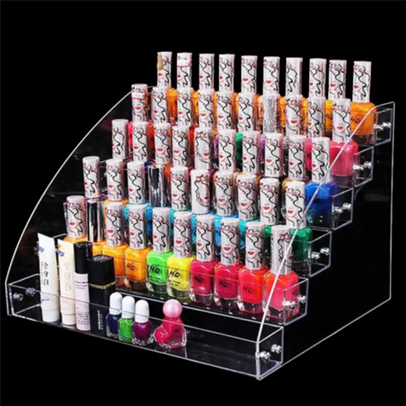 Empty Multi-layer optional Rack Acrylic Clear Nail Polish Cosmetic Varnish Display Stand Holder Manicure Tool Organizer Storage
Empty Multi-layer optional Rack Acrylic Clear Nail Polish Cosmetic Varnish Display Stand Holder Manicure Tool Organizer Storage