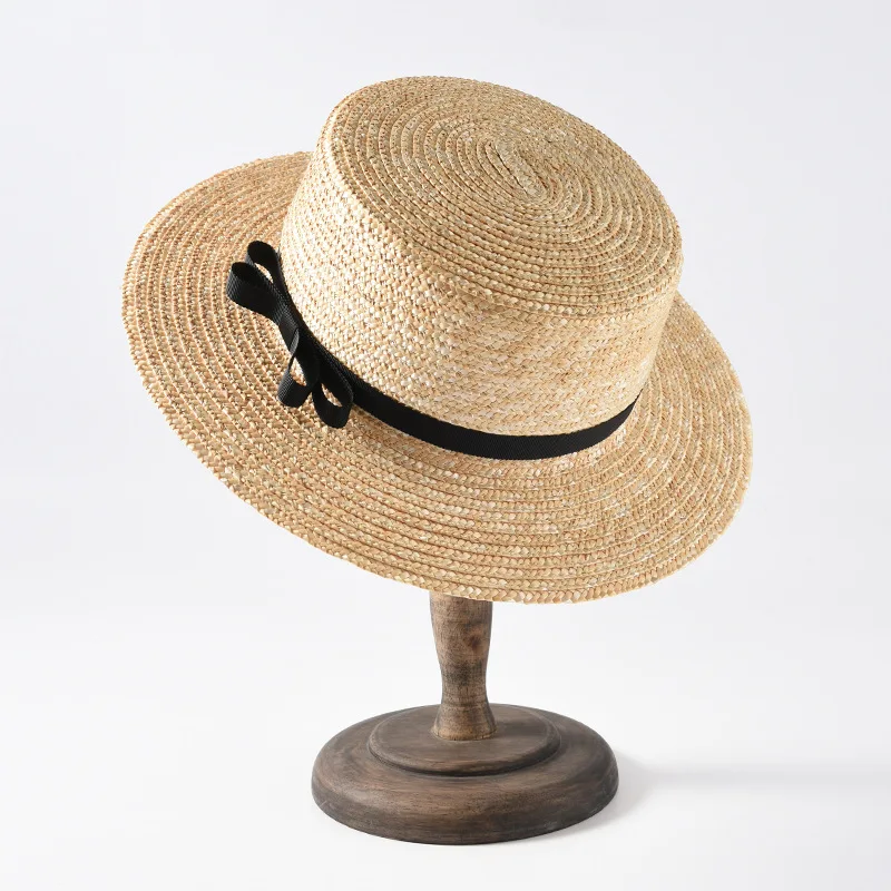 Flat top straw straw hat 2019 spring and summer new lady wide loose boat hat wild sunshade seaside beach hat
Flat top straw straw hat 2019 spring and summer new lady wide loose boat hat wild sunshade seaside beach hat