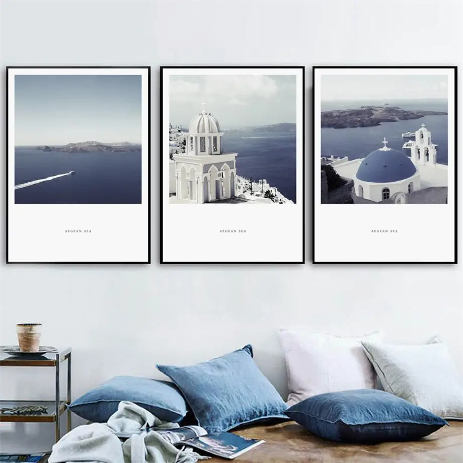 Mediterranean building Seascape Posters And Prints Wall Art Canvas Painting Nordic Poster Wall Pictures For Living Room Decor
Mediterranean building Seascape Posters And Prints Wall Art Canvas Painting Nordic Poster Wall Pictures For Living Room Decor