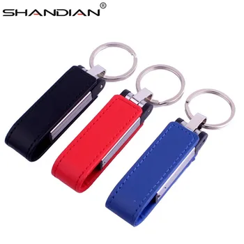 SHANDIAN free delivery 3 colour metal leather keychain usb flash drive 64GB 32GB 16GB 8GB 4GB USB 2.0 commercial Memory Stick
SHANDIAN free delivery 3 colour metal leather keychain usb flash drive 64GB 32GB 16GB 8GB 4GB USB 2.0 commercial Memory Stick