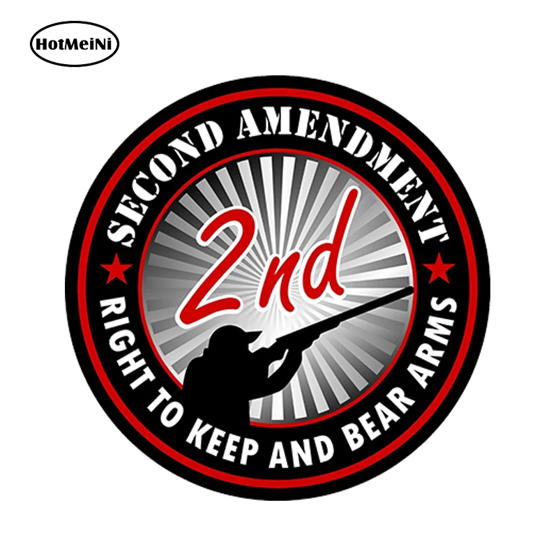 HotMeiNi Car Styling Car Sticker Waterproof Amendment Right To Keep And Bear Arms Decal Accessories 13cm* .13cm
HotMeiNi Car Styling Car Sticker Waterproof Amendment Right To Keep And Bear Arms Decal Accessories 13cm* .13cm