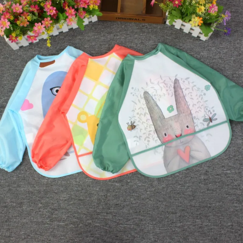 MIMIWINGA Cartoon Baby Bibs Apron Adjustable Burp Cloths Feeding Long Sleeves Baby Accessories Stuff Cartoon Bavoir Toddler Kids
MIMIWINGA Cartoon Baby Bibs Apron Adjustable Burp Cloths Feeding Long Sleeves Baby Accessories Stuff Cartoon Bavoir Toddler Kids