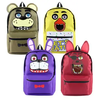 Anime Five Nights at Freddy's High Quality Canvas Solid Color Laptop Backpack Freddy Fazbear Double-Shoulder School Bag
Anime Five Nights at Freddy's High Quality Canvas Solid Color Laptop Backpack Freddy Fazbear Double-Shoulder School Bag
