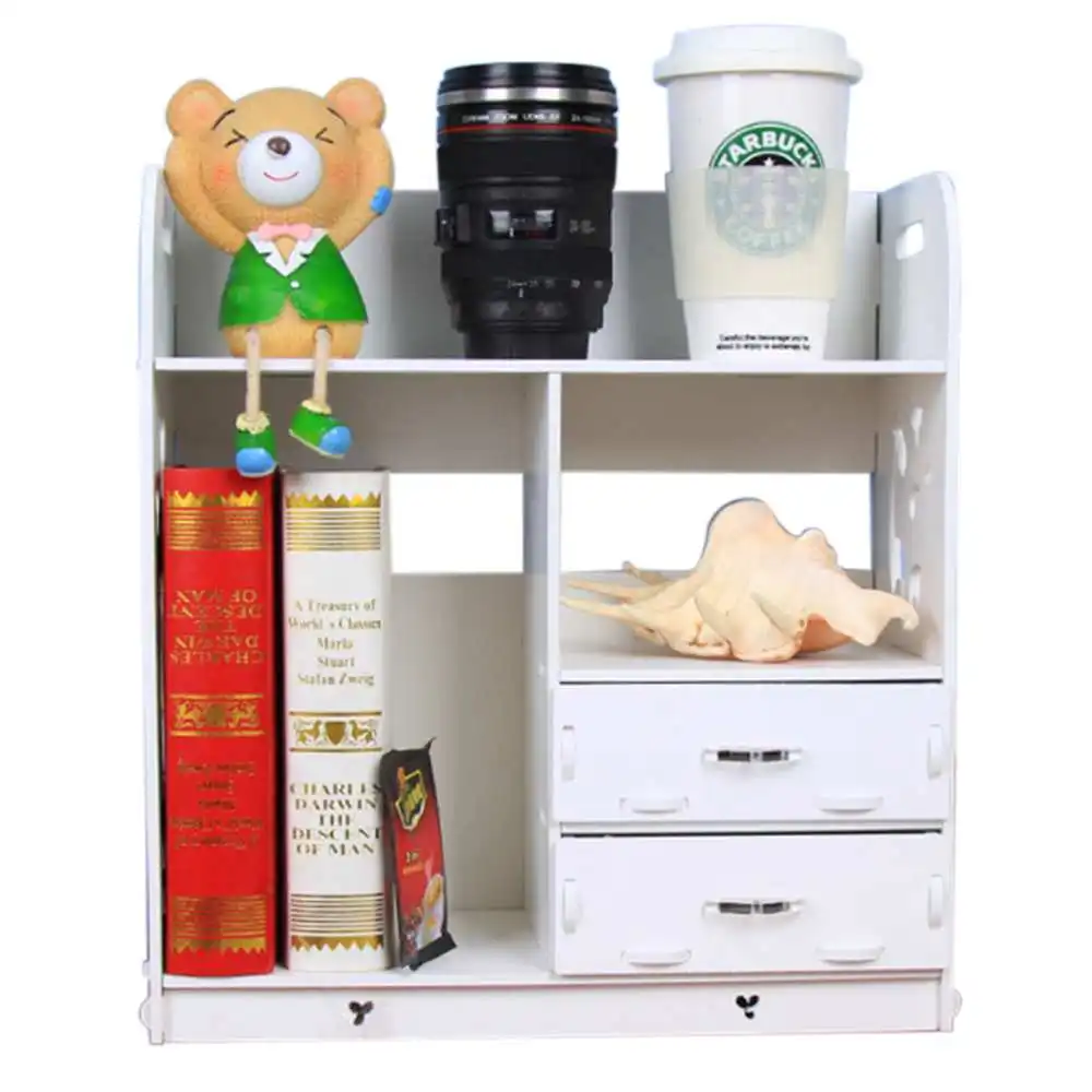 GVCD White Large Size Wood Board Desktop Makeup Shelf Organizer Cosmetic Tools Storage Holder Office For Books Finishing Rack
GVCD White Large Size Wood Board Desktop Makeup Shelf Organizer Cosmetic Tools Storage Holder Office For Books Finishing Rack