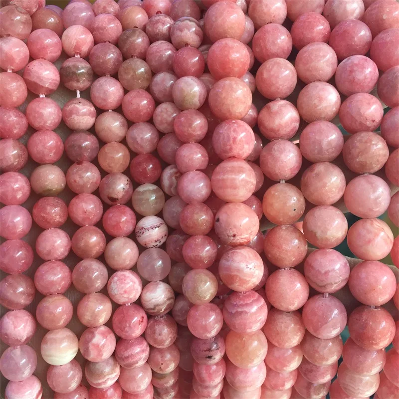 Genuine Gemstone Argentina Rhodochrosite 6/8/10/12MM Healing Power Natural Stone Bead For Muslim Prayer Rosary Jewelry Making
Genuine Gemstone Argentina Rhodochrosite 6/8/10/12MM Healing Power Natural Stone Bead For Muslim Prayer Rosary Jewelry Making