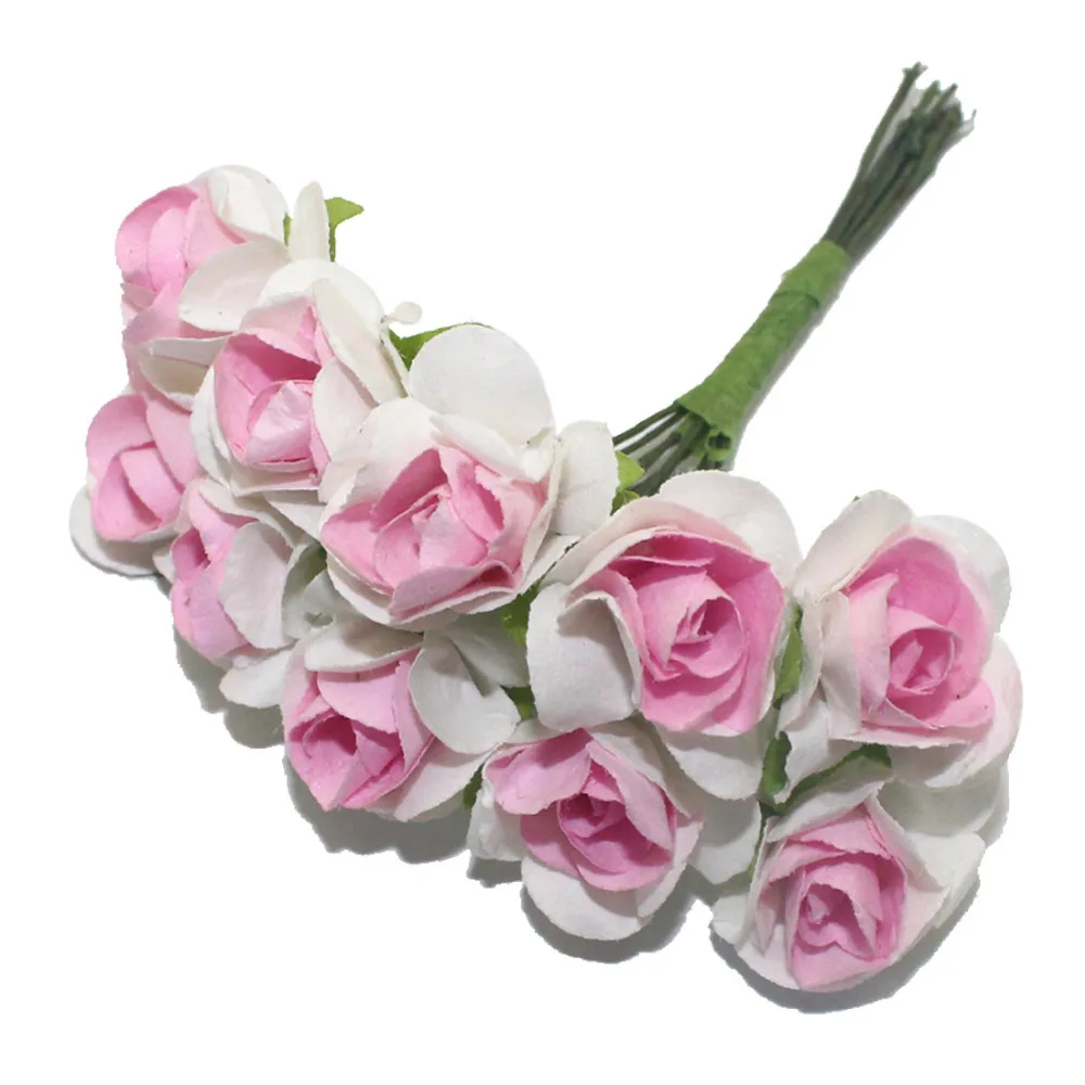 CCINEE 10PCS 1.5cm Head double Color Artificial Paper Flowers Rose Used For Decorative Gift
CCINEE 10PCS 1.5cm Head double Color Artificial Paper Flowers Rose Used For Decorative Gift
