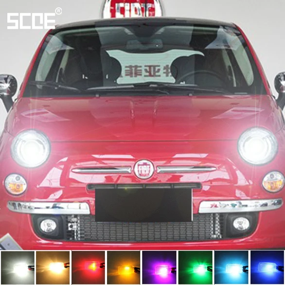 SCOE W5W 2x12SMD DC12V 2835LED Car Styling Front Side Maker Light Front Parking Light LED Light Bulb Source For Fiat 500
SCOE W5W 2x12SMD DC12V 2835LED Car Styling Front Side Maker Light Front Parking Light LED Light Bulb Source For Fiat 500