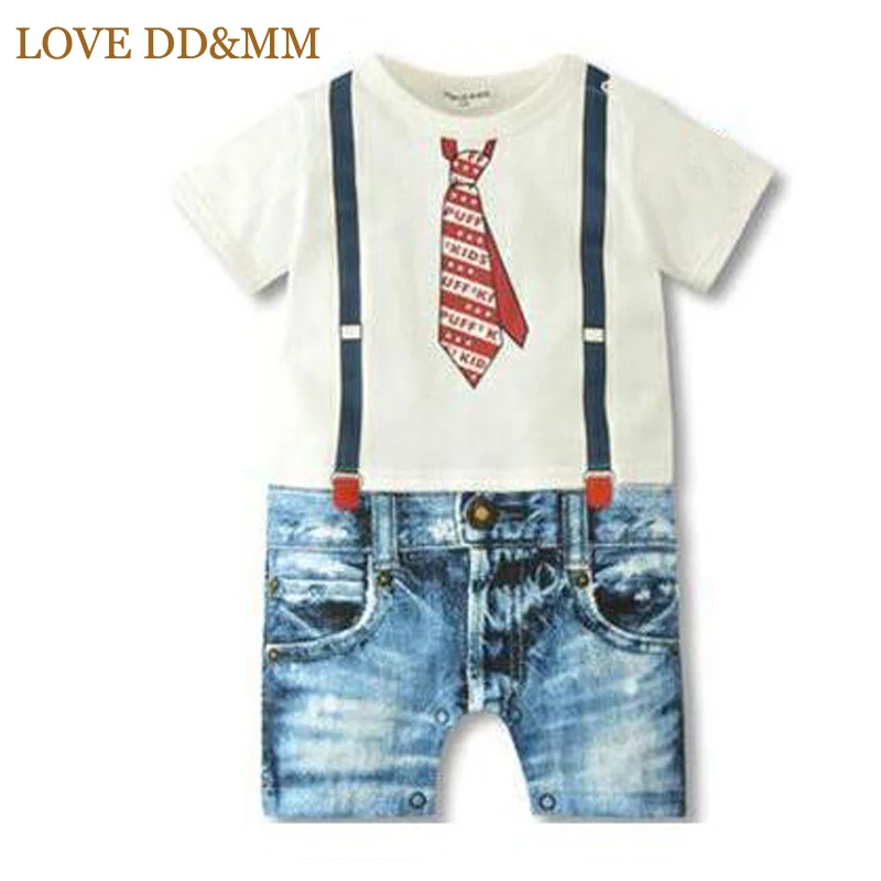 LOVE DD&MM Baby Boys Clothes Summer Newborn Baby Rompers Boys Clothes Tie Strap Short Sleeves Cotton Overalls Pattern Jumpsuit
LOVE DD&MM Baby Boys Clothes Summer Newborn Baby Rompers Boys Clothes Tie Strap Short Sleeves Cotton Overalls Pattern Jumpsuit