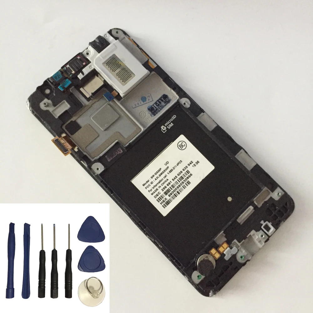 For Samsung Galaxy Grand Prime G530 G530P Touch Screen Panel Digitizer + LCD Display Monitor Panel Module Assembly + Free Tools
For Samsung Galaxy Grand Prime G530 G530P Touch Screen Panel Digitizer + LCD Display Monitor Panel Module Assembly + Free Tools