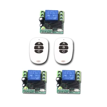 DC 12V 24V Remote Switch 1CH 10A Remote Control Switch Mini Relay Wireless Remote Control Switch 315Mhz / 433Mhz
DC 12V 24V Remote Switch 1CH 10A Remote Control Switch Mini Relay Wireless Remote Control Switch 315Mhz / 433Mhz