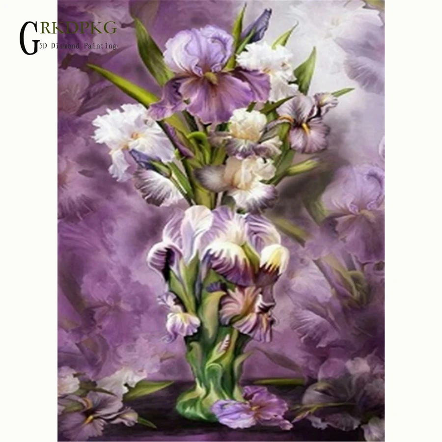 Full round drill 5D DIY Diamond embroidery Diamond Painting Flower garden vase Cross Stitch Rhinestone Mosaic Wedding decoration
Full round drill 5D DIY Diamond embroidery Diamond Painting Flower garden vase Cross Stitch Rhinestone Mosaic Wedding decoration