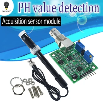 1Set Liquid PH 0-14 Value Detection Regulator Sensor Module Monitoring Control Meter Tester + BNC PH Electrode Probe For Arduino
1Set Liquid PH 0-14 Value Detection Regulator Sensor Module Monitoring Control Meter Tester + BNC PH Electrode Probe For Arduino