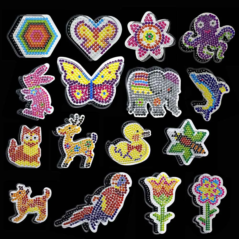 Hama Beads Template With Color Paper 5mm Plastic Stencil Jigsaw Perler Beads Diy Transparent Shape Puzzle Pegboard patterns
Hama Beads Template With Color Paper 5mm Plastic Stencil Jigsaw Perler Beads Diy Transparent Shape Puzzle Pegboard patterns
