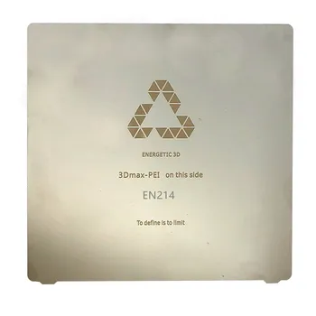 ENERGETIC 214x214mm Removal Spring Steel Sheet Heat Bed with PEI Build Surface for Ultimaker 3 I3 3D Printer Hot Bed
ENERGETIC 214x214mm Removal Spring Steel Sheet Heat Bed with PEI Build Surface for Ultimaker 3 I3 3D Printer Hot Bed