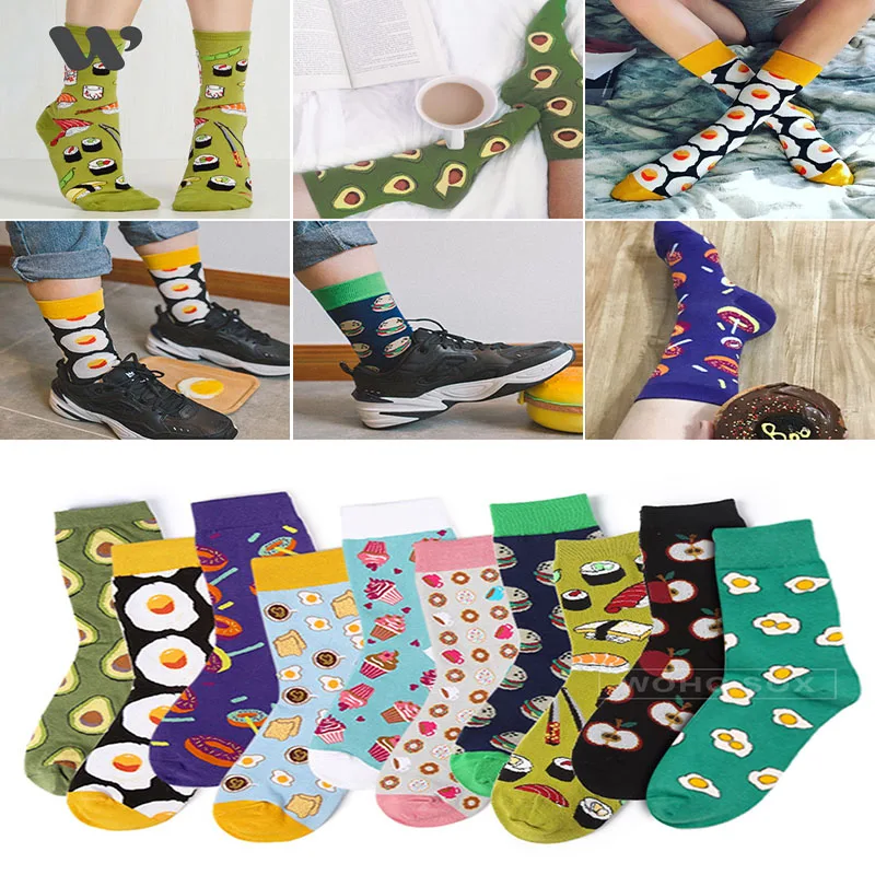 Harajuku Funny Socks Food Hamburg/Pizza/Sushi Cute Socks Women Divertidos Milk Creative Life Sokken Chaussette Femme
Harajuku Funny Socks Food Hamburg/Pizza/Sushi Cute Socks Women Divertidos Milk Creative Life Sokken Chaussette Femme