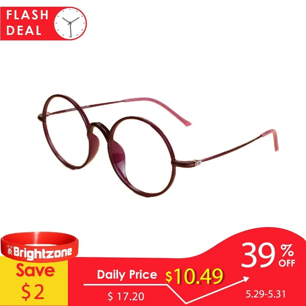 Light Thin Plastic Steel Tungsten Optical Glasses Frame Round Unisex Women Men Geek Eyewear can Fill Myopia Presbyopia Lens
Light Thin Plastic Steel Tungsten Optical Glasses Frame Round Unisex Women Men Geek Eyewear can Fill Myopia Presbyopia Lens