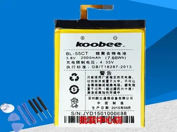 FOR koobee H1S H1S BL-55CT battery Rechargeable Li-ion Built-in mobile phone lithium polymer battery
FOR koobee H1S H1S BL-55CT battery Rechargeable Li-ion Built-in mobile phone lithium polymer battery