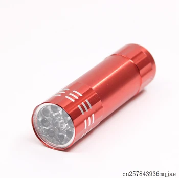 100pcs 9 LED Mini Flashlights UV Ultra Lights Violet Lamp Black Purple Light for Money Check Credit Card Check
100pcs 9 LED Mini Flashlights UV Ultra Lights Violet Lamp Black Purple Light for Money Check Credit Card Check