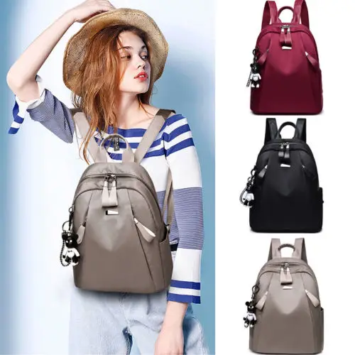 Fashionable Women Leather School Bag Pure Color Simple Joker Backpack Double Zippered Outdoor Casual Traveling Shoulder Bags
Fashionable Women Leather School Bag Pure Color Simple Joker Backpack Double Zippered Outdoor Casual Traveling Shoulder Bags