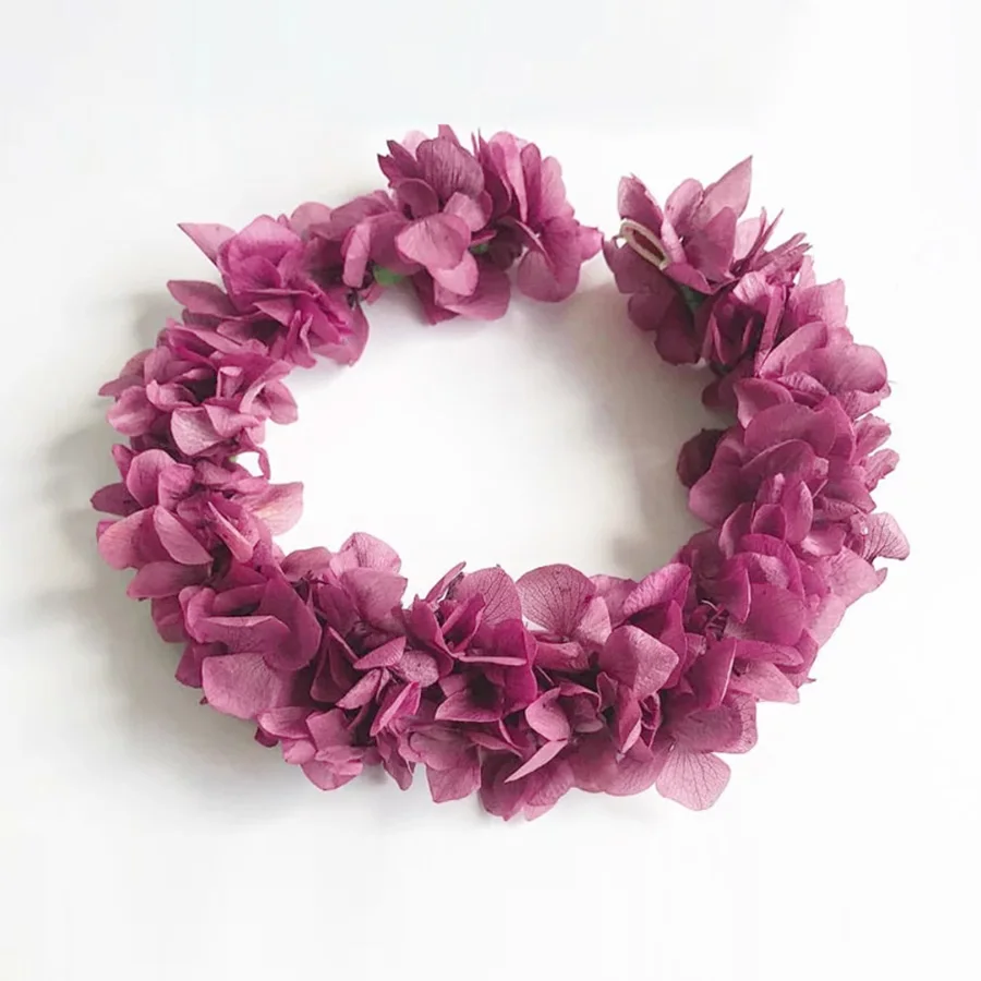 Preserved Hydrangea Rose Flower Wreath Elastic Hair bands for Women Girls Headband Hair Accessories Garland Wedding Bride Spring
Preserved Hydrangea Rose Flower Wreath Elastic Hair bands for Women Girls Headband Hair Accessories Garland Wedding Bride Spring