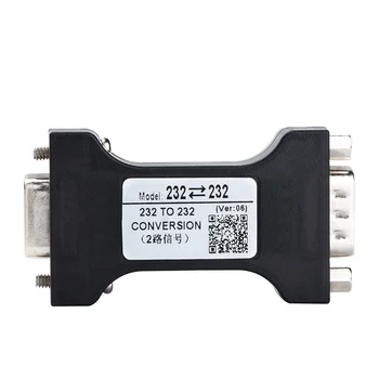 RS232 To RS232 Optoelectronic Signal Converter RS232-RS232 9pin Industrial Grade Passive Protector 9Pin Serials Port 232-232
RS232 To RS232 Optoelectronic Signal Converter RS232-RS232 9pin Industrial Grade Passive Protector 9Pin Serials Port 232-232