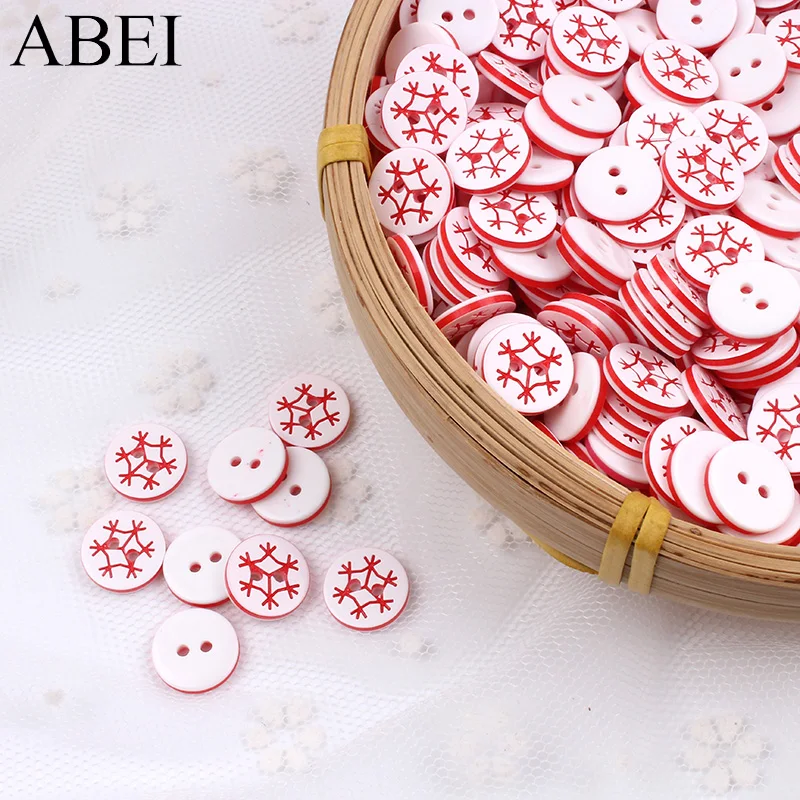 100pcs/lot 13mm snowflake 2-holes button Plastic Resin Round Decoration Buttons Handmade Apparel Sewing Ornaments DIY Material
100pcs/lot 13mm snowflake 2-holes button Plastic Resin Round Decoration Buttons Handmade Apparel Sewing Ornaments DIY Material