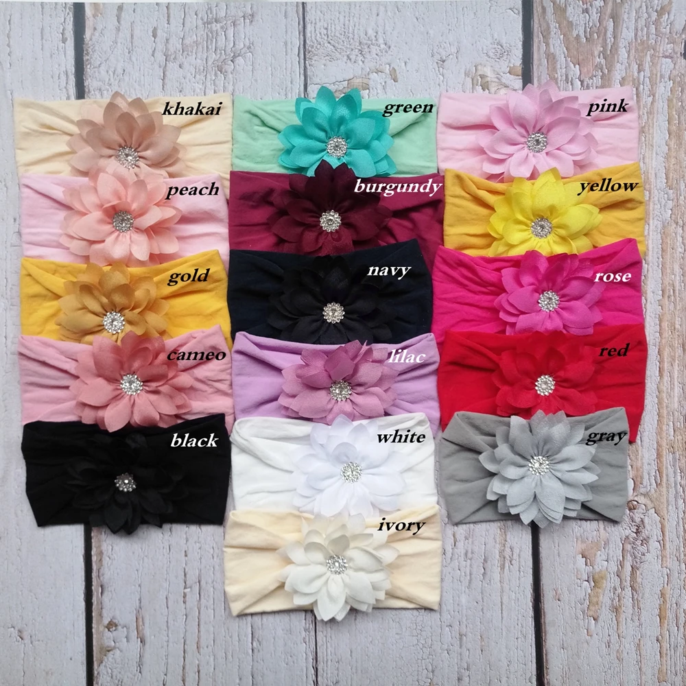 New 1PCS Baby Girls Chiffon Fbaric Flower Nylon Headband Knot Wide Headwraps Children Kids Princess Hair Accessories
New 1PCS Baby Girls Chiffon Fbaric Flower Nylon Headband Knot Wide Headwraps Children Kids Princess Hair Accessories