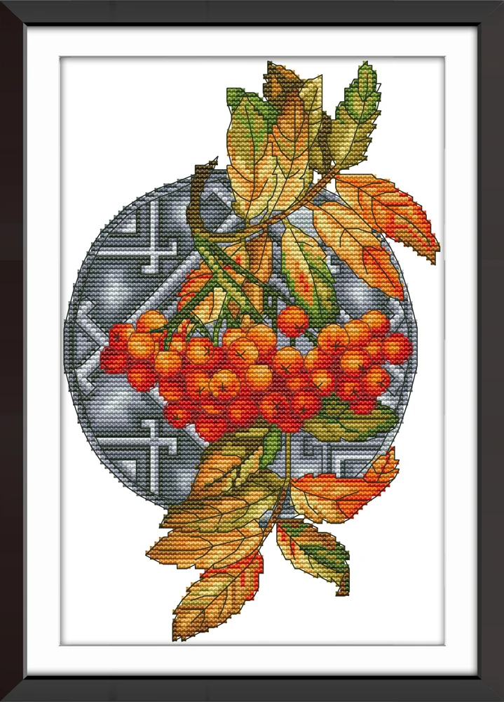 Berry Chinese Cross Stitch 11CT 14CT Printed Cross Stitch Embroidered Handmade Embroidered Set Manual Needlework
Berry Chinese Cross Stitch 11CT 14CT Printed Cross Stitch Embroidered Handmade Embroidered Set Manual Needlework