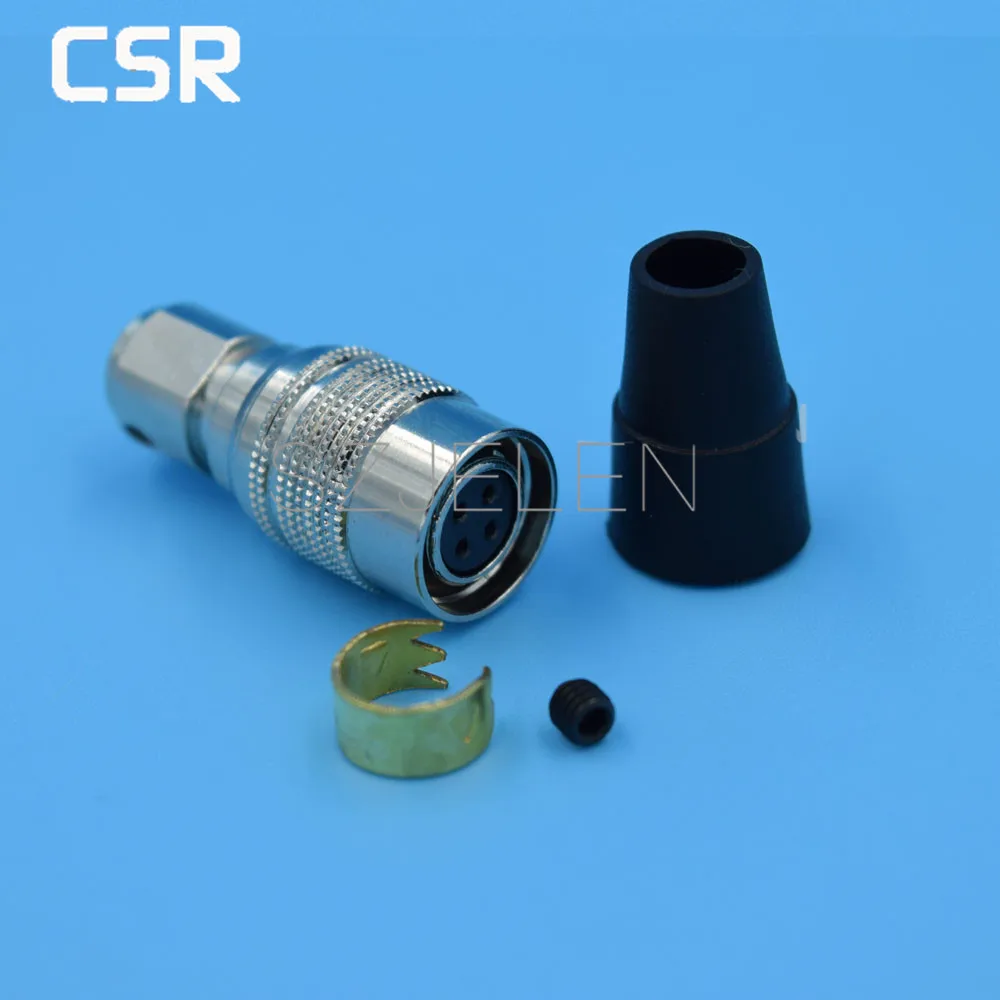 Hirose Connector 4 pin plug(female), HR10A-7P-4S, Red camera cable connector 4 pin plug
Hirose Connector 4 pin plug(female), HR10A-7P-4S, Red camera cable connector 4 pin plug