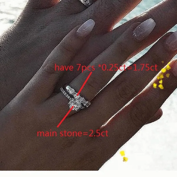 100% 18K 750Au Gold 2pcs Moissanite Ring,Moissanite Engagement Ring, D color With national certificate MO-01
100% 18K 750Au Gold 2pcs Moissanite Ring,Moissanite Engagement Ring, D color With national certificate MO-01
