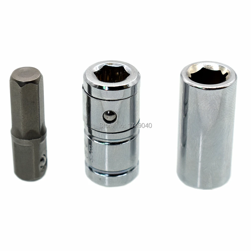 Socket Bit Wrench Drive Conversion Tool 1/4" Square Drive to 1/4" Hex Shank Quick Release Impact Screwdriver Bits Holder Adaptor
Socket Bit Wrench Drive Conversion Tool 1/4" Square Drive to 1/4" Hex Shank Quick Release Impact Screwdriver Bits Holder Adaptor