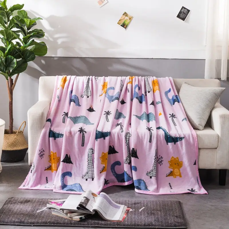 1 PC Flannel Coral Fleece Blanket Cartoon Dinosaur Pattern Soft Sheets Cover for Bed Sofa Warm Cozy Throw Blankets Winter Gift
1 PC Flannel Coral Fleece Blanket Cartoon Dinosaur Pattern Soft Sheets Cover for Bed Sofa Warm Cozy Throw Blankets Winter Gift