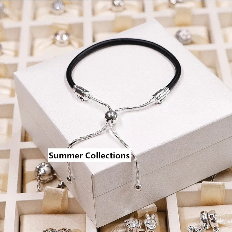2019 NEW Charm Engraved Pulseras S925 Silver Bangles jewelry braccialetto Moment pandoras Bracelet women Smooth Clasp
2019 NEW Charm Engraved Pulseras S925 Silver Bangles jewelry braccialetto Moment pandoras Bracelet women Smooth Clasp