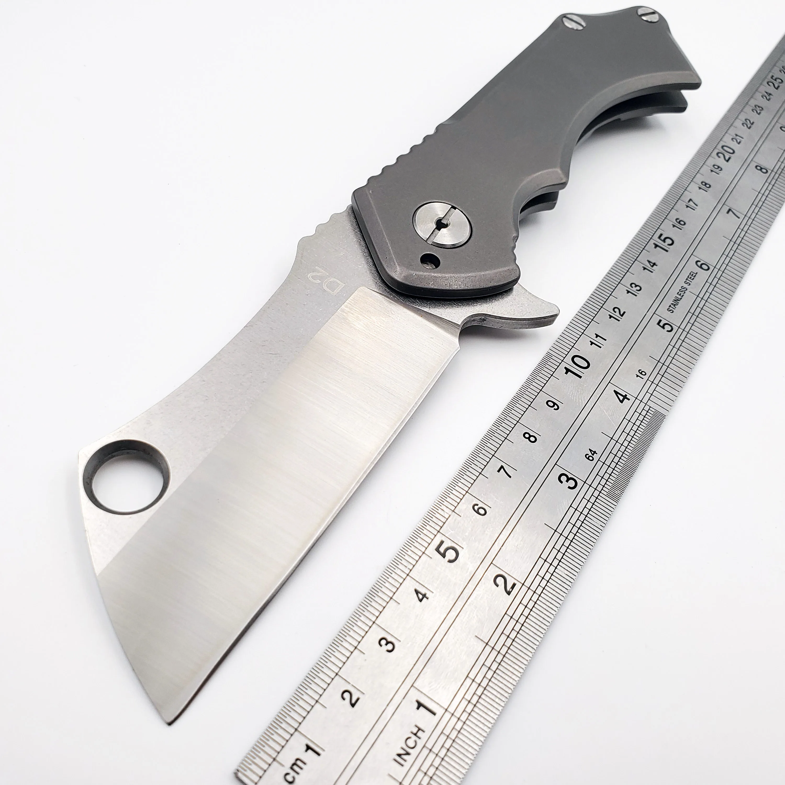 JSSQ Ax Folding Knife D2 Blade All Steel Handle Ball Bearing Survival Pocket Tactical Knives Flipper Outdoor Camping EDC Tools
JSSQ Ax Folding Knife D2 Blade All Steel Handle Ball Bearing Survival Pocket Tactical Knives Flipper Outdoor Camping EDC Tools