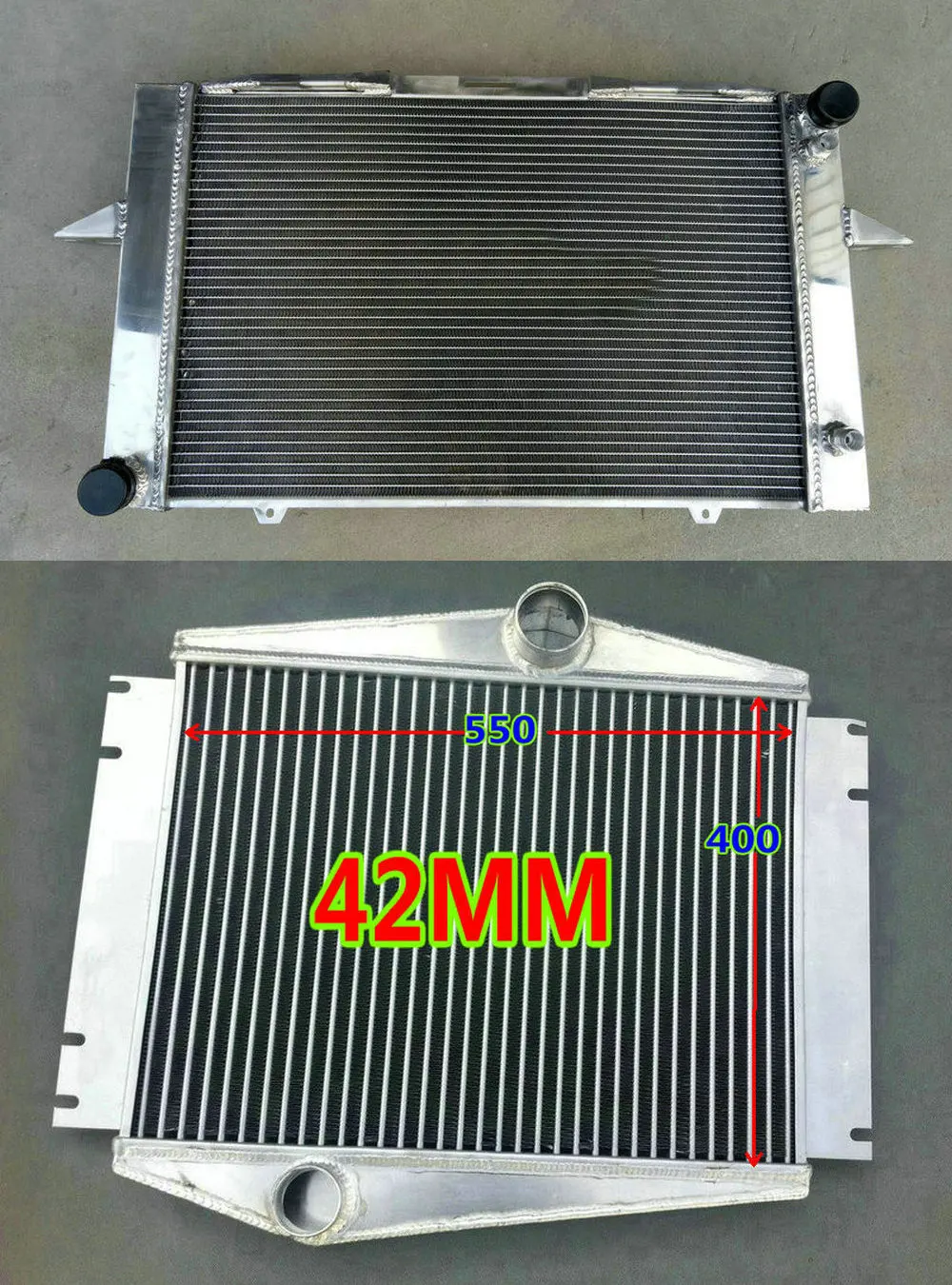 2 ROW Aluminum Radiator & Intercooler For Volvo 850 Series S70 XC70 V70 C70 MK I 2.0 2.3 2.4 2.5 1996-2005 LS/LV/P80 AT MT
2 ROW Aluminum Radiator & Intercooler For Volvo 850 Series S70 XC70 V70 C70 MK I 2.0 2.3 2.4 2.5 1996-2005 LS/LV/P80 AT MT