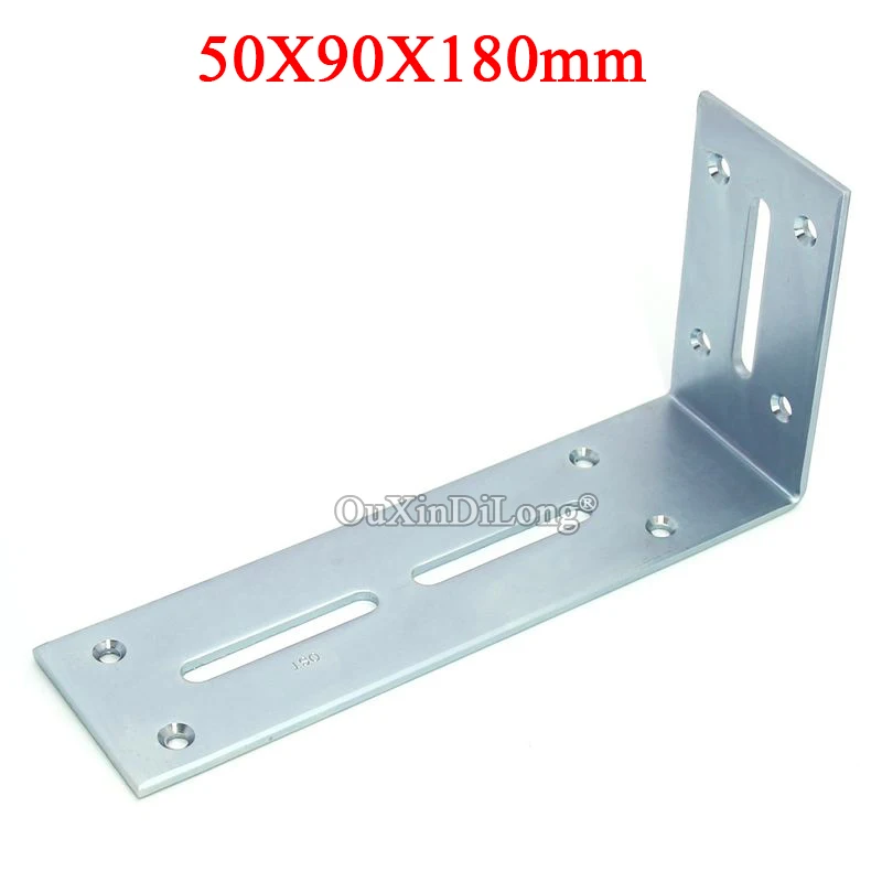 4PCS Metal Thicken Right Angle Corner Braces 50X90X180mm L Shape Board Frame Shelf Support Brackets Storage Layer Holder Braces
4PCS Metal Thicken Right Angle Corner Braces 50X90X180mm L Shape Board Frame Shelf Support Brackets Storage Layer Holder Braces