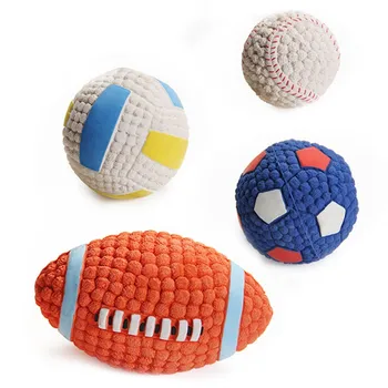 Hot Dog Balls Squeak Pet Toys Tooth Cleaning Bite Resistant Environmental Protection Latex Football Rugby Tennis Dog Chew Toy
Hot Dog Balls Squeak Pet Toys Tooth Cleaning Bite Resistant Environmental Protection Latex Football Rugby Tennis Dog Chew Toy