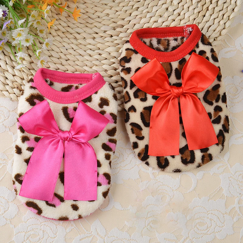Best Leopard Pet Dog Clothes Vest For Pet Teacup Dog Coral Small dog clothing Chihuahua Apparel Costume 4 Sizes
Best Leopard Pet Dog Clothes Vest For Pet Teacup Dog Coral Small dog clothing Chihuahua Apparel Costume 4 Sizes