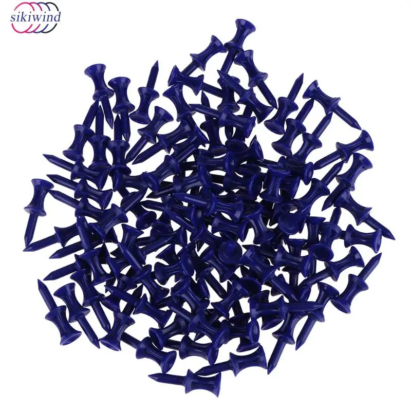 100pcs Golf Tees Plastic Golf Nail Limit Pin Outdoor Sport Gadget Blue 36mm Length Golf Tees for Golf Training Aids Accessories
100pcs Golf Tees Plastic Golf Nail Limit Pin Outdoor Sport Gadget Blue 36mm Length Golf Tees for Golf Training Aids Accessories