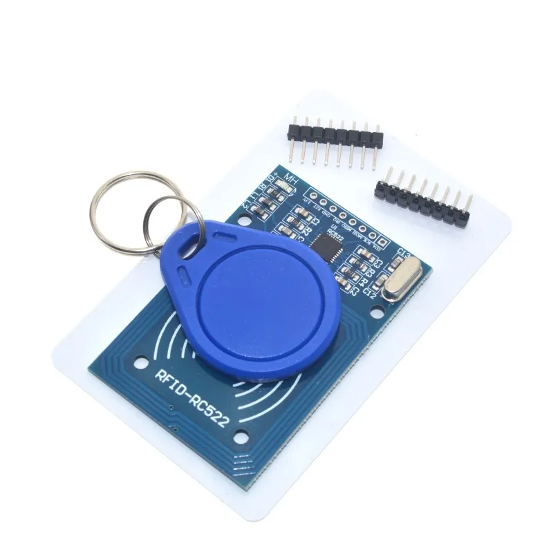 RFID module RC522 Kits S50 13.56 Mhz 6cm With Tags SPI Write & Read for arduno uno 2560
RFID module RC522 Kits S50 13.56 Mhz 6cm With Tags SPI Write & Read for arduno uno 2560
