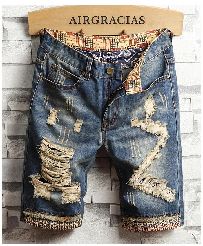 Men's Breathable Denim Shorts HTB1ZCVbMhTpK1RjSZR0q6zEwXXaY.jpg - Men's Breathable Denim Shorts